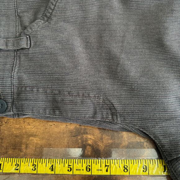 Lee Comfort Waistband Pinstripe Pants 10P Brown Purple Y2K Academia Grunge EUC - Picture 4 of 9